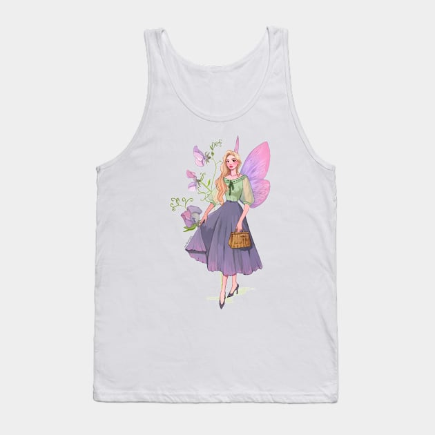 Sweet Pea Fairy Tank Top by Nixi